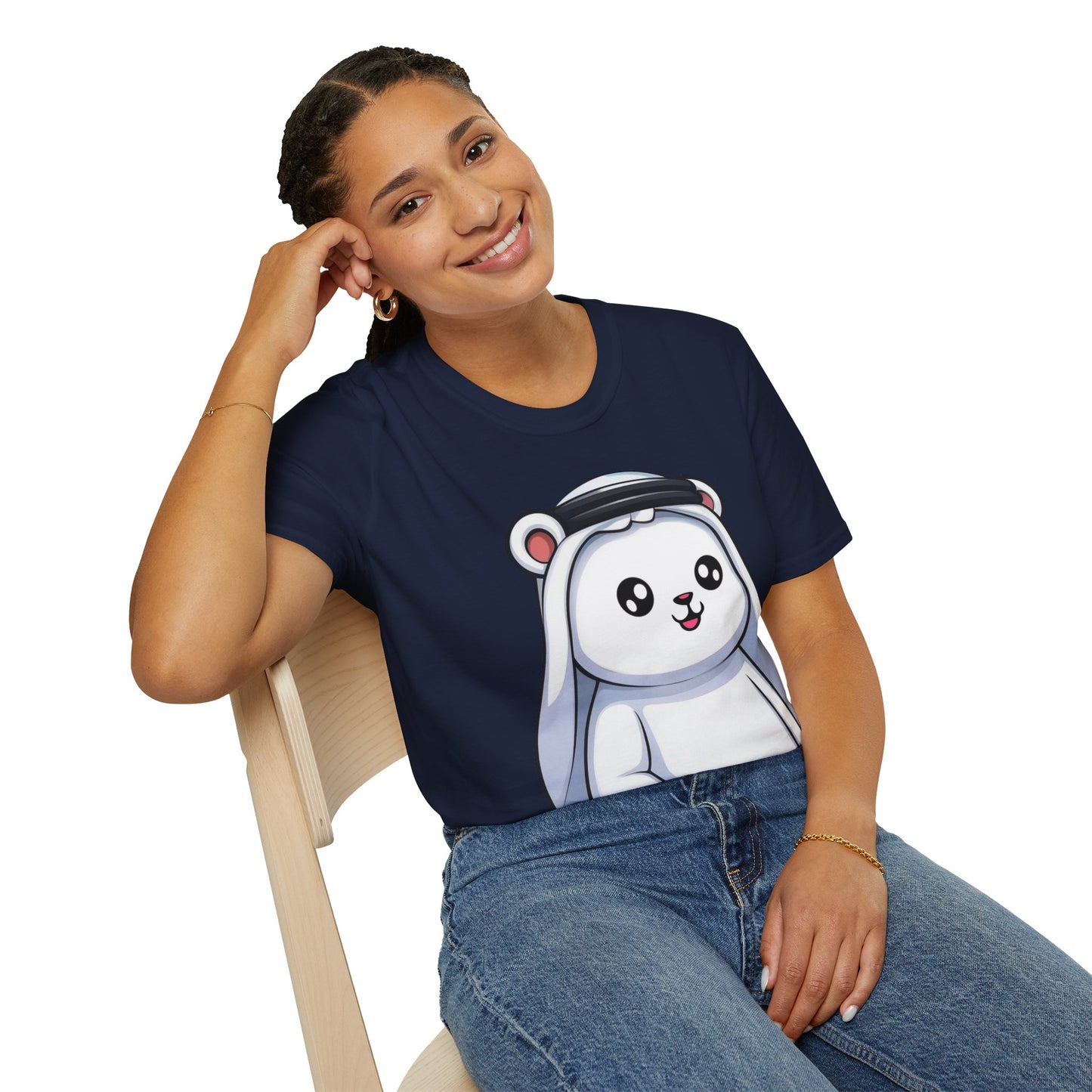 Cute Cartoon Polar Bear T-Shirt