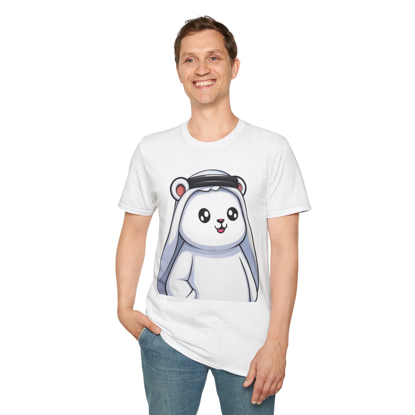 Cute Cartoon Polar Bear T-Shirt