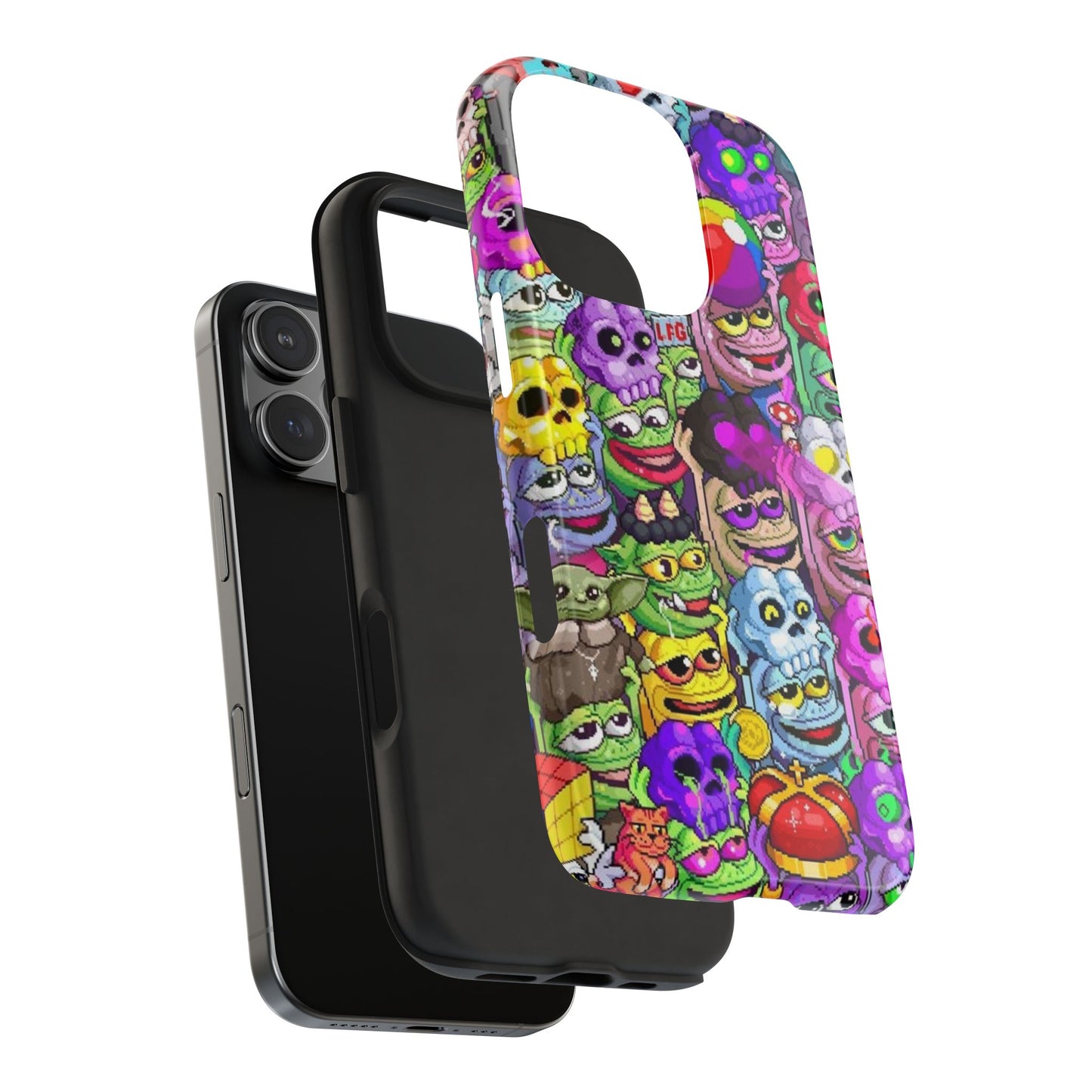 Colorful Monster Phone Cases
