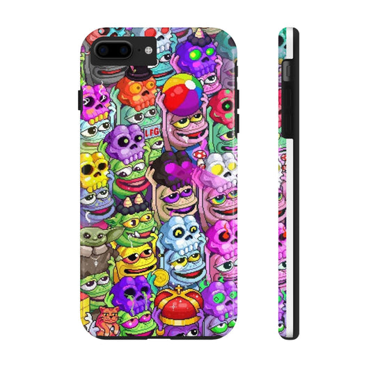 Colorful Monster Phone Cases