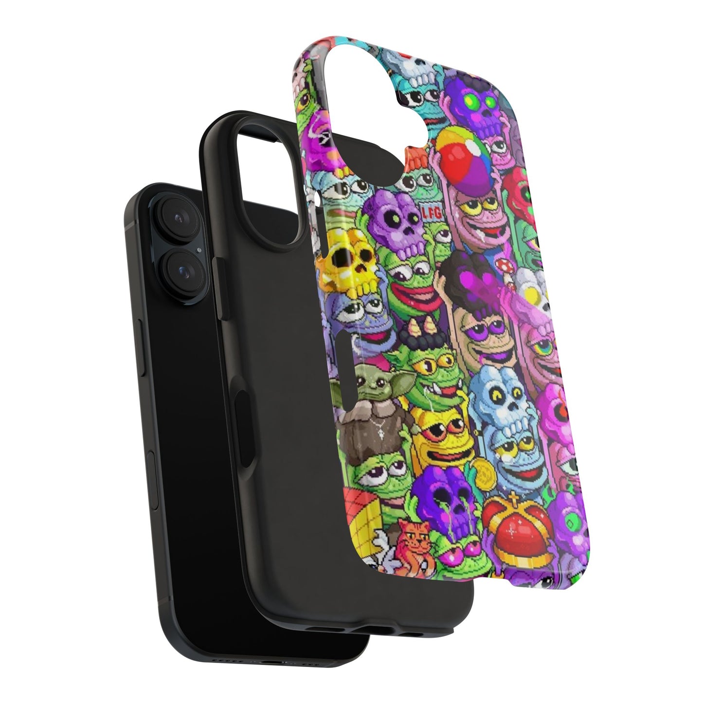 Colorful Monster Phone Cases